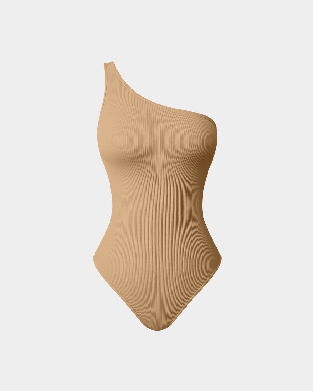 One Shoulder Sleeveless Bodysuits